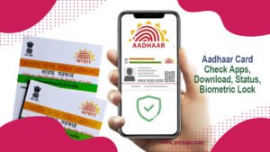 Aadhaar Card Check Apps Download Status Biometric Lock