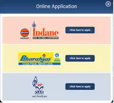 Pradhan Mantri Ujjwala Yojana new ujjwala connection online application