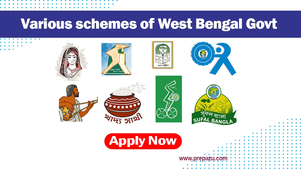 Various schemes of West Bengal Govt
